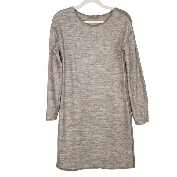 Athleta Dresses & Skirts - Athleta Sweater Knit Dress Women’s‎ Size Medium Beige